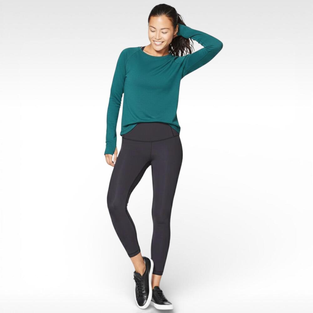Lululemon Wunder Under High-Rise 7/8 Tight 25" Full-On Luxtreme Black - Size 6